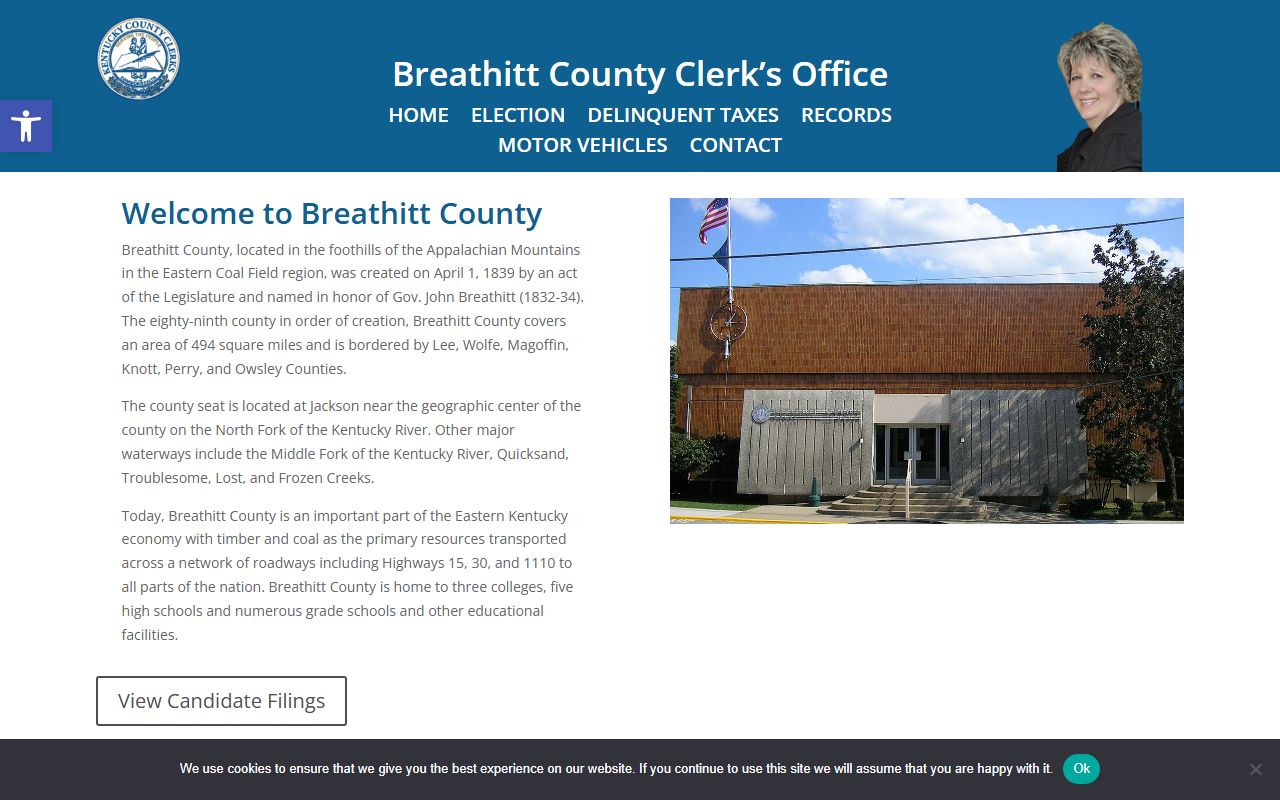 Breathitt County court records county clerk